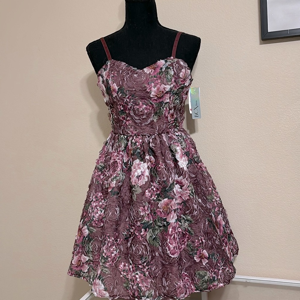 BCX Embroidered Floral Dress  size 3